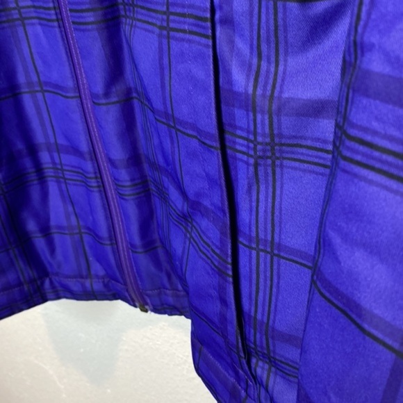 Columbia Purple Plaid Waterproof Jacket Size Small - Picture 6 of 8